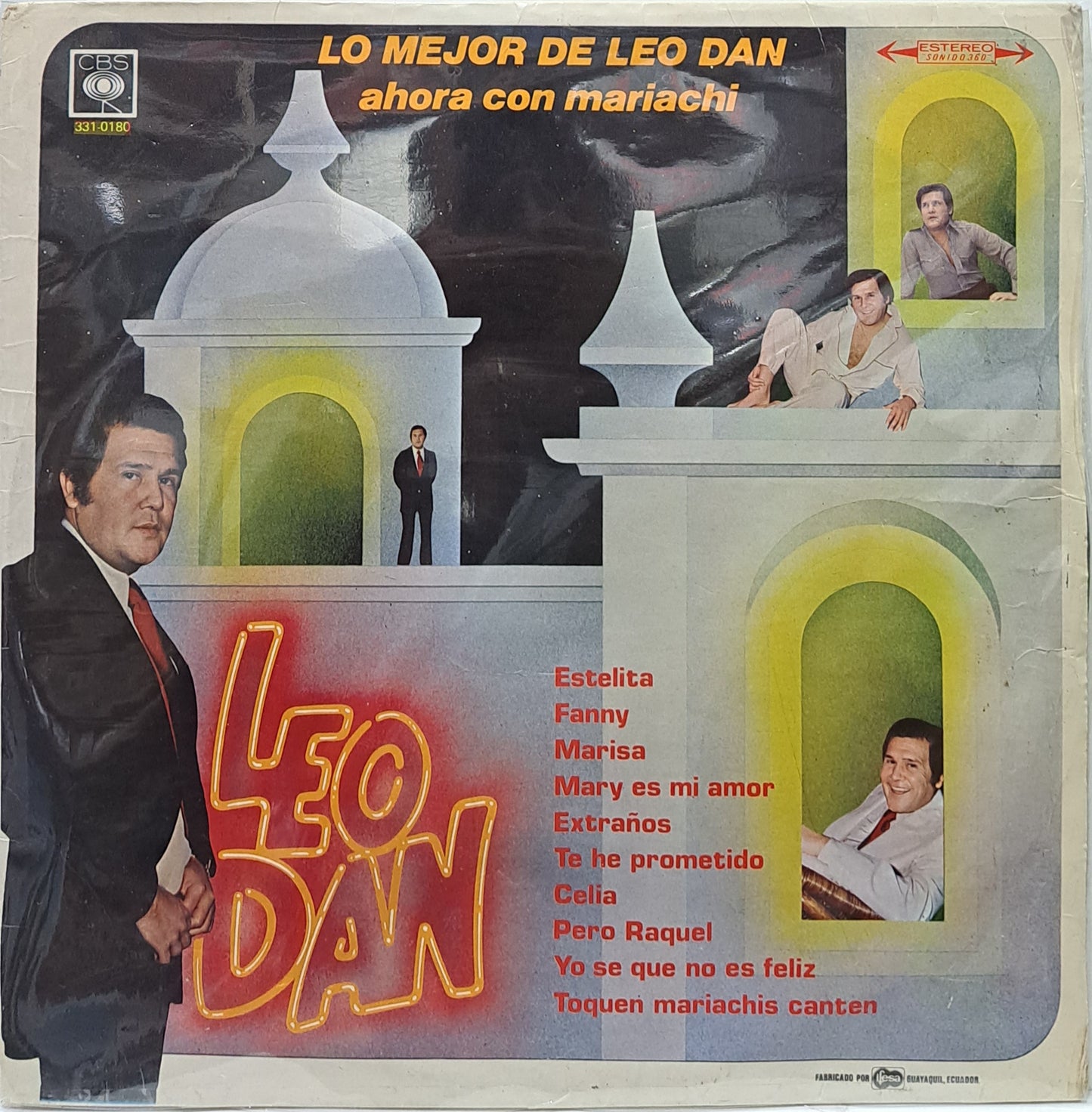 LEO DAN - LO MEJOR AHORA CON MARIACHI  LP