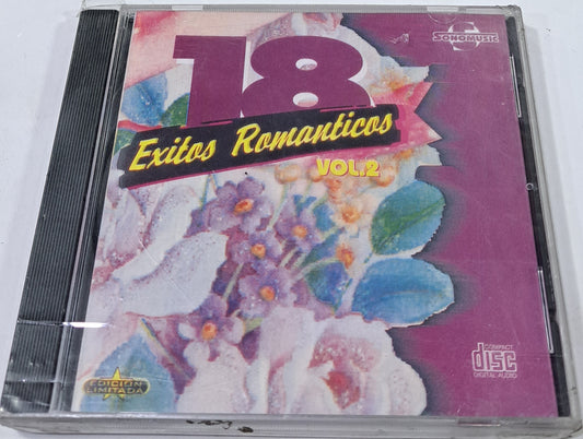18 EXITOS ROMANTICOS  CD
