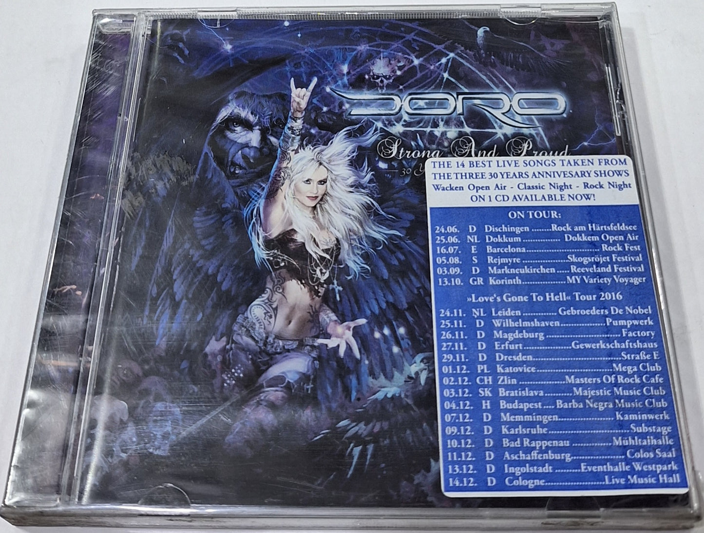 DORO - STRONG AND PROUND  CD