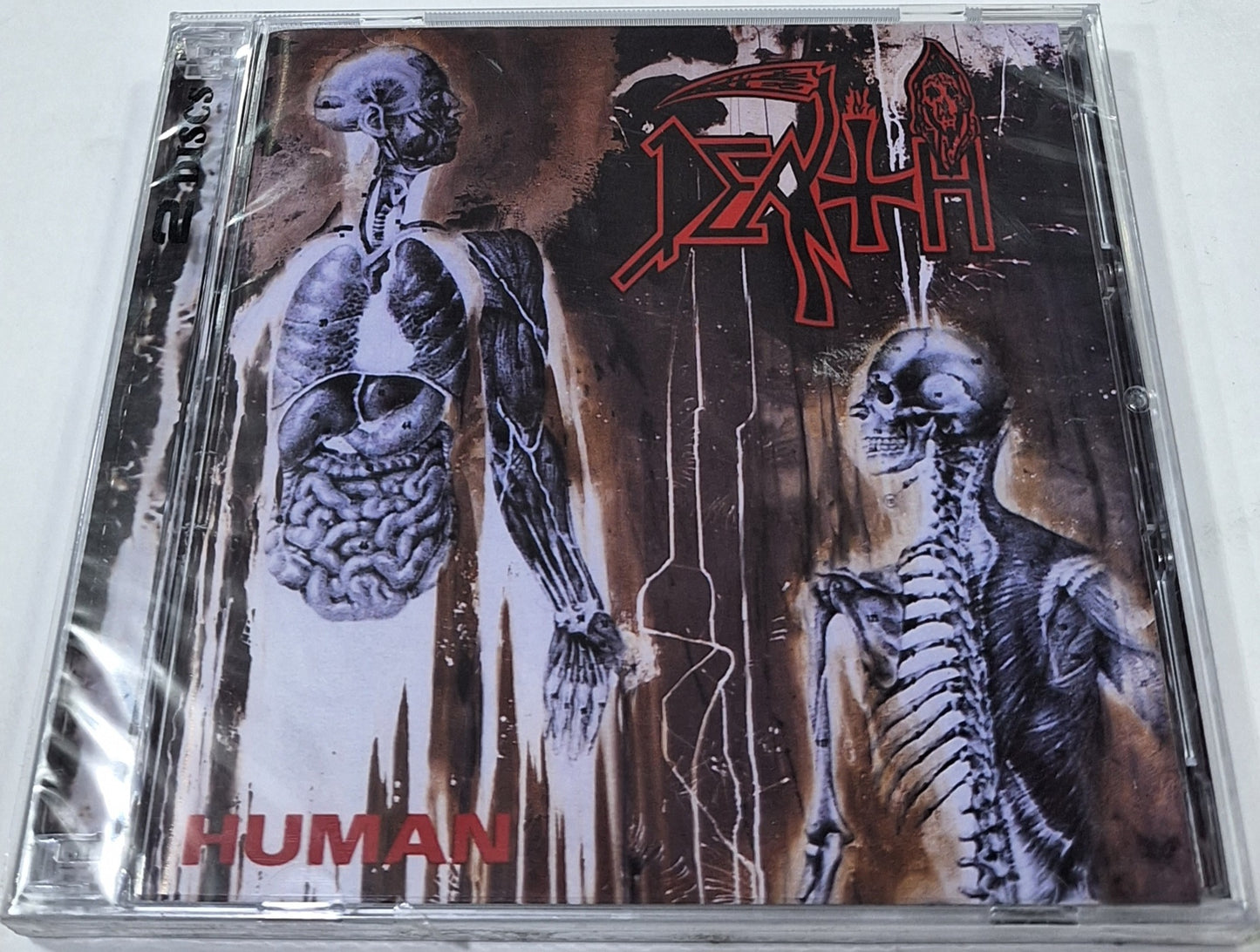 DEATH - HUMAN  2 CDS