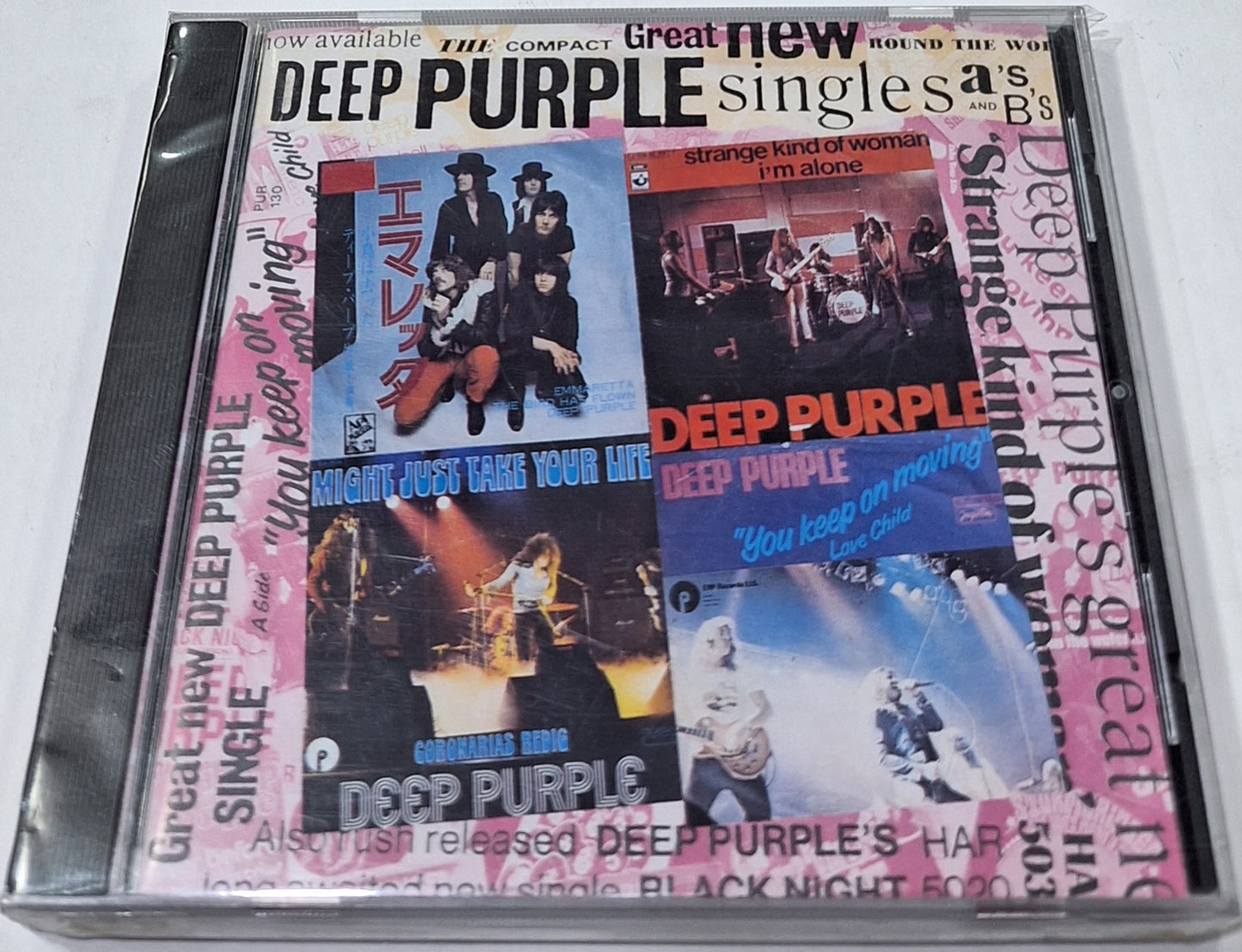 DEEP PURPLE - SINGLES  CD