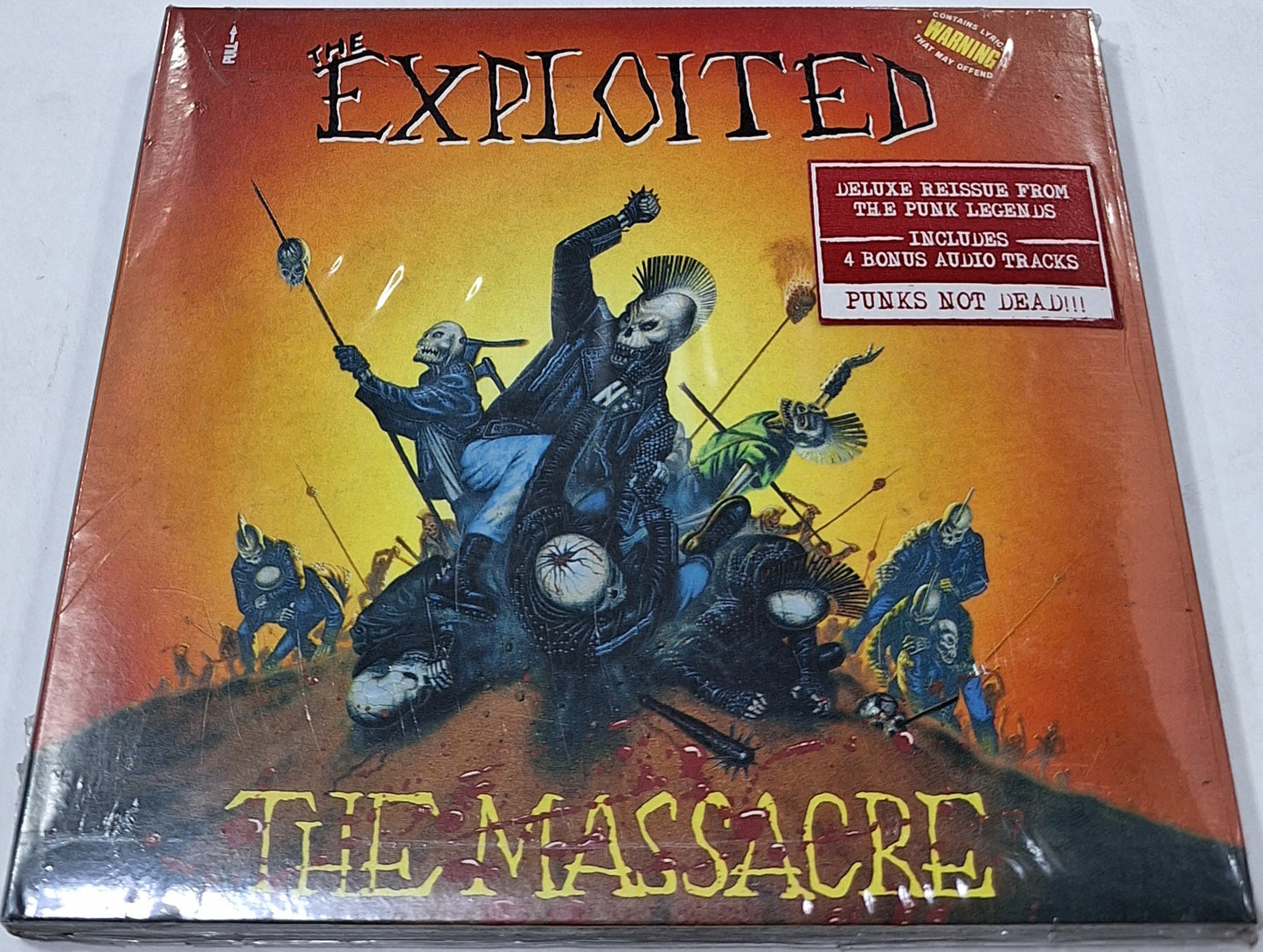 THE EXPLOITED - THE MASSACRE  CD