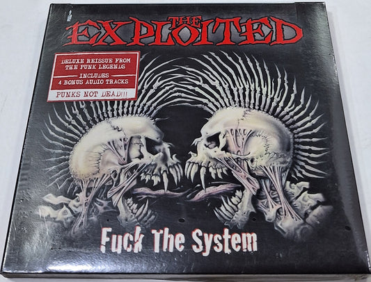 THE EXPLOITED - FUCK THE SYSTEM  CD