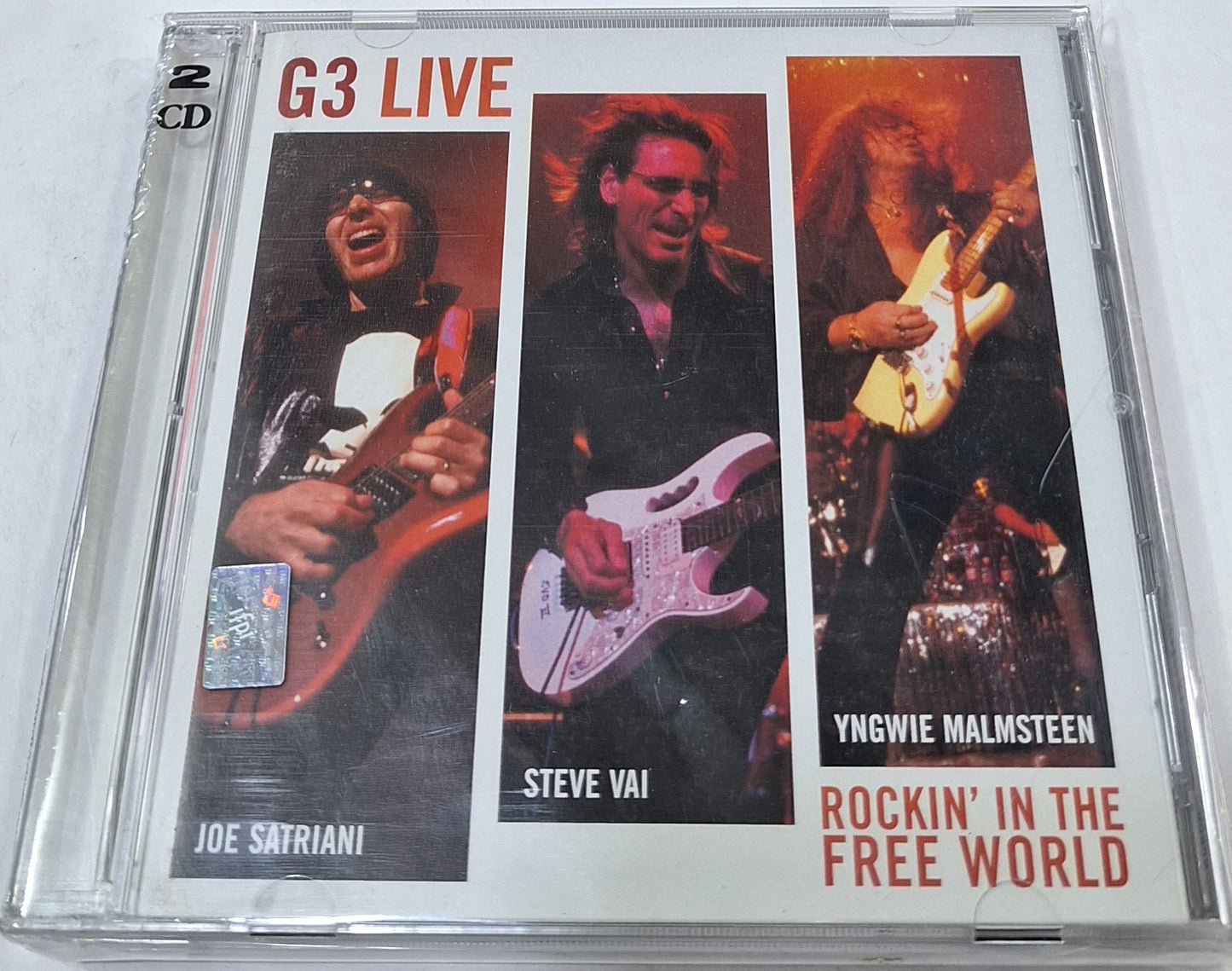 G3 LIVE - ROCKIN IN THE FREE WORLD  2 CDS