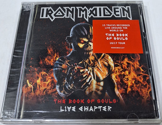 IRON MAIDEN - THE BOOK OF SOULS LIVE CHAPTER  2 CDS