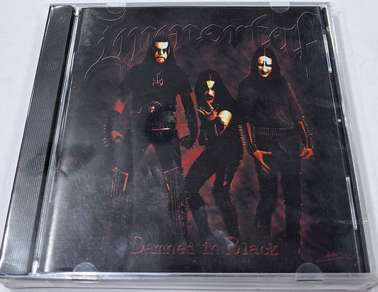 IMMORTAL - DAMNED IN BLACK  CD