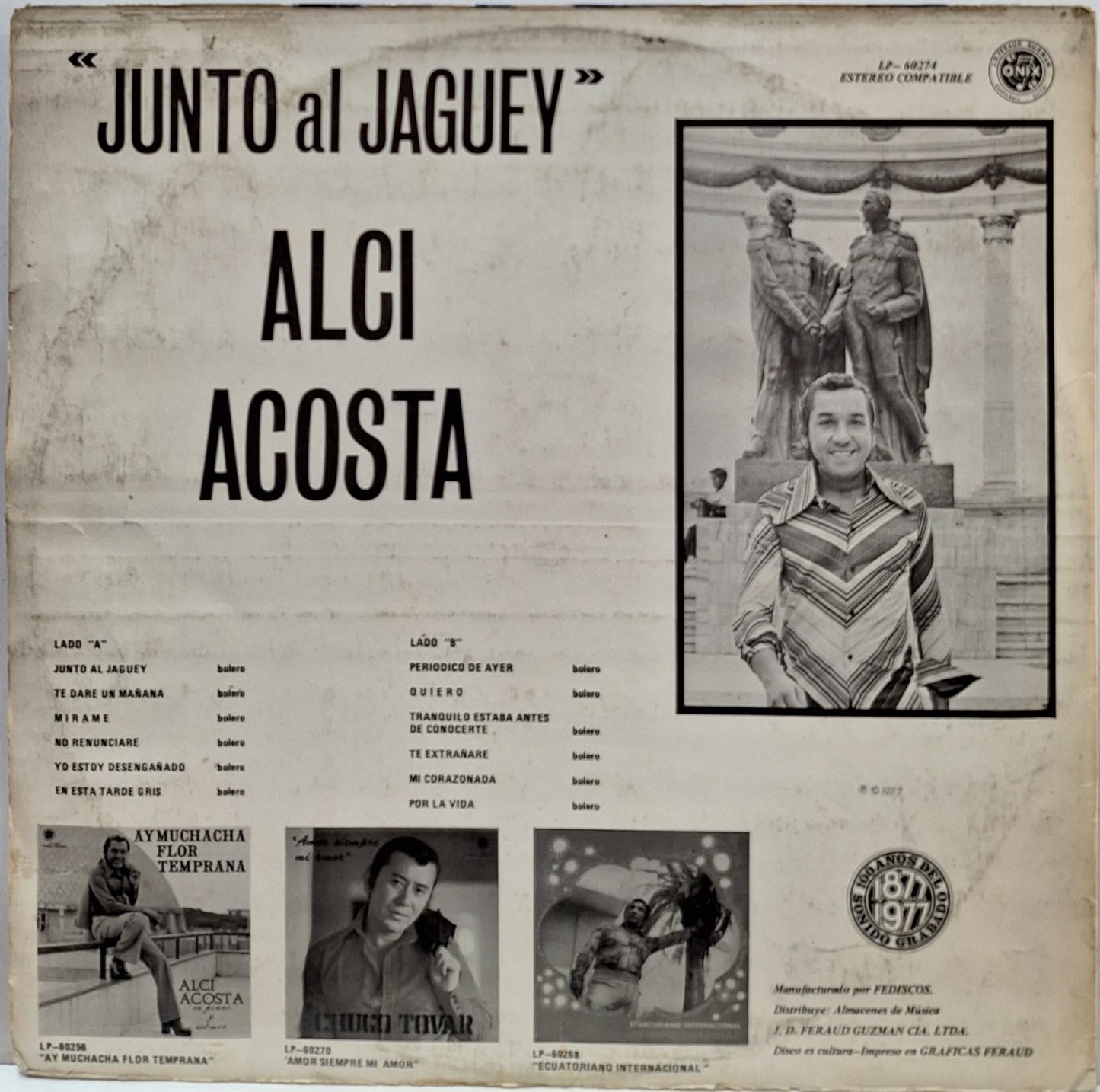 ALCI ACOSTA - JUNTO AL JUAGUEY  LP