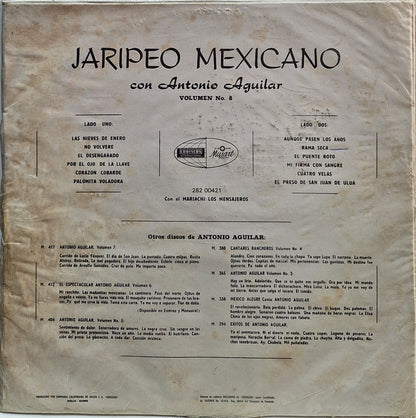 ANTONIO AGUILAR - JARIPEO MEXICANO VOL.8  LP