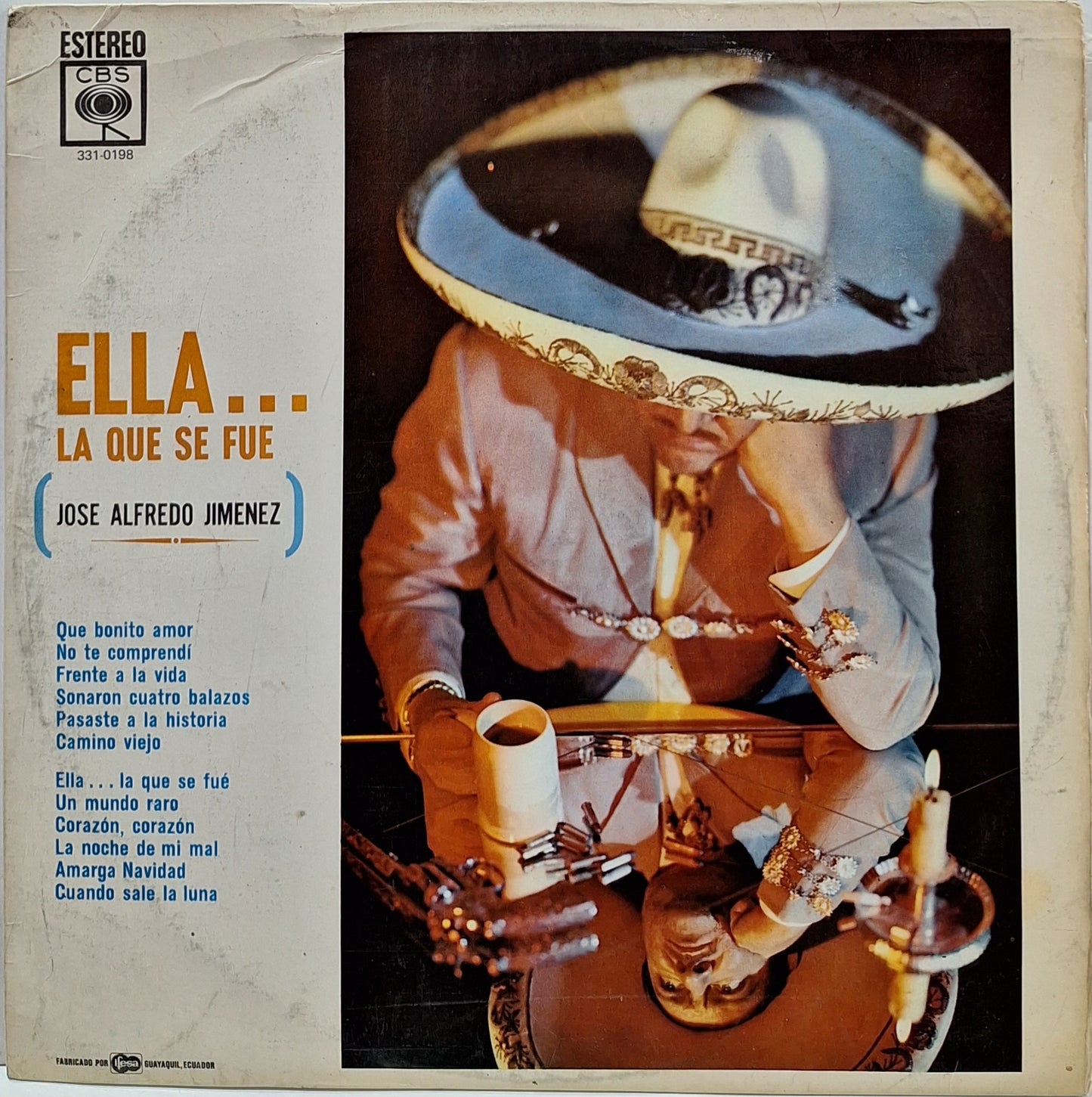 JOSE ALFREDO JIMENEZ - ELLA... LA QUE SE FUE  LP