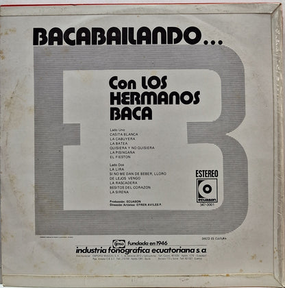 LOS HERMANOS BACA - BACABAILANDO LP