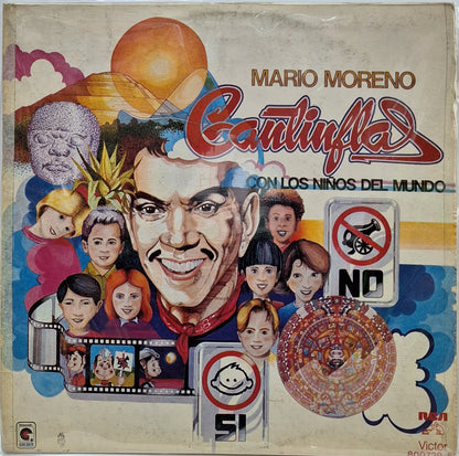 MARIO MORENO - CANTINFLAS CON LOS NIÑOS DEL MUNDO LP