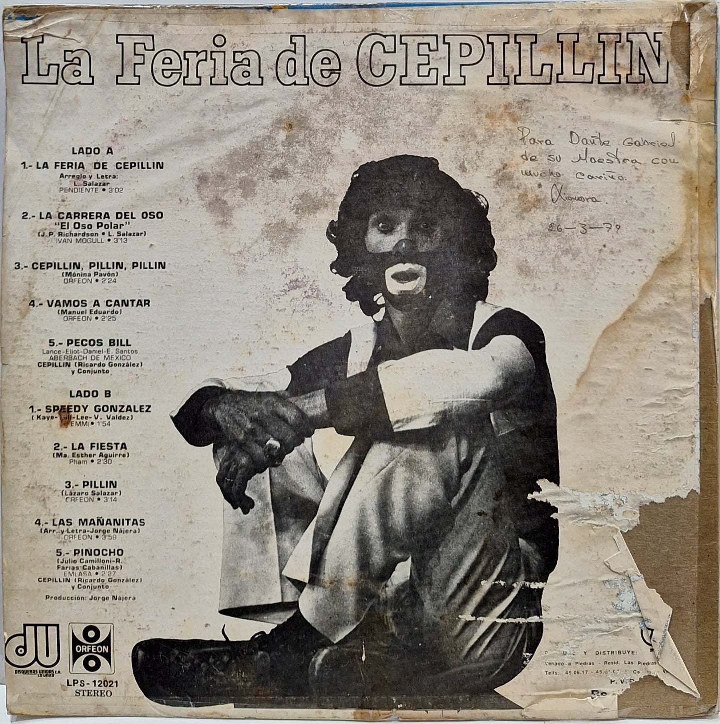 CEPILLIN - LA FERIA DE LP