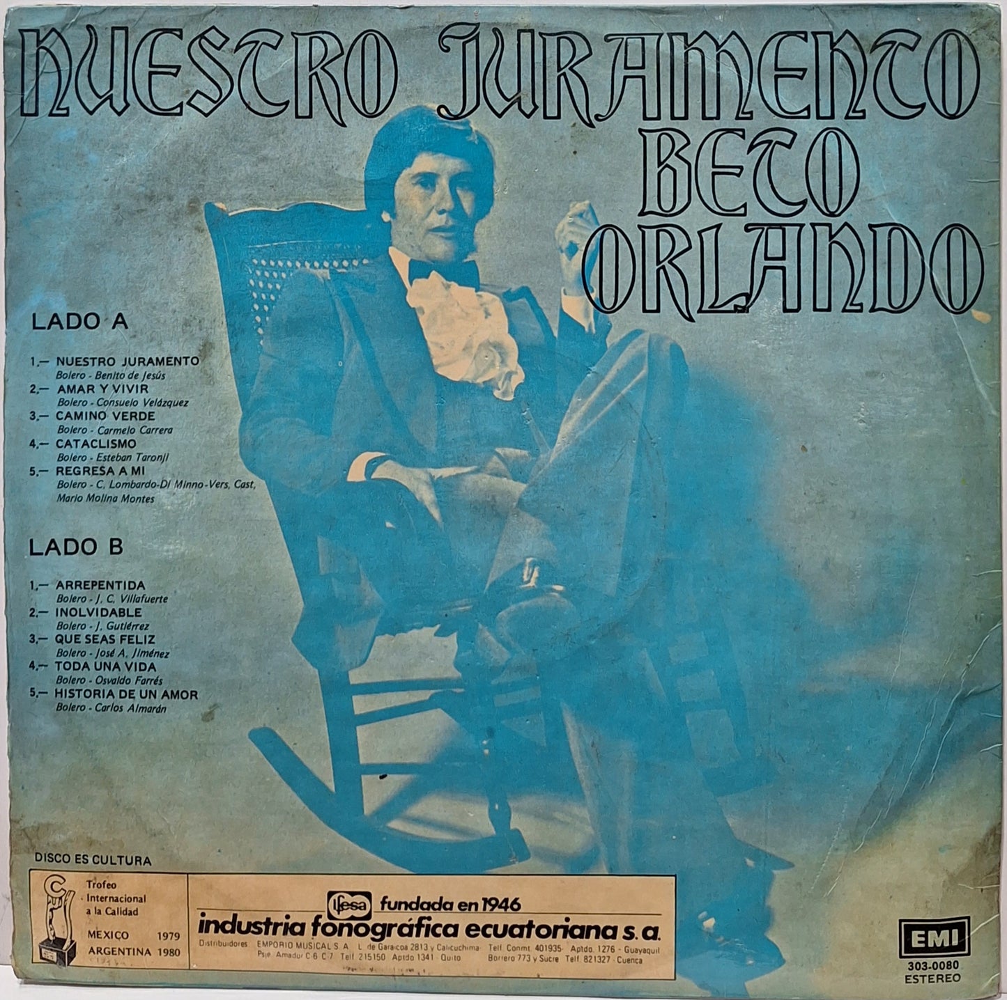 BETO ORLANDO - NUESTRO JURAMENTO LP