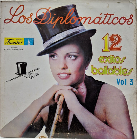 LOS DIPLOMATICOS - 12 EXITOS BAILABLES VOL 3  LP