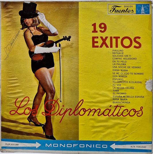LOS DIPLOMATICOS - 19 EXITOS LP