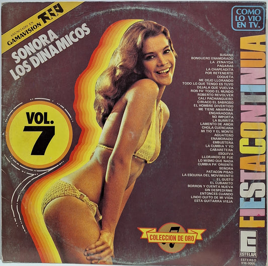 SONORA LOS DINAMICOS - FIESTA CONTINUA  VOL.7 LP