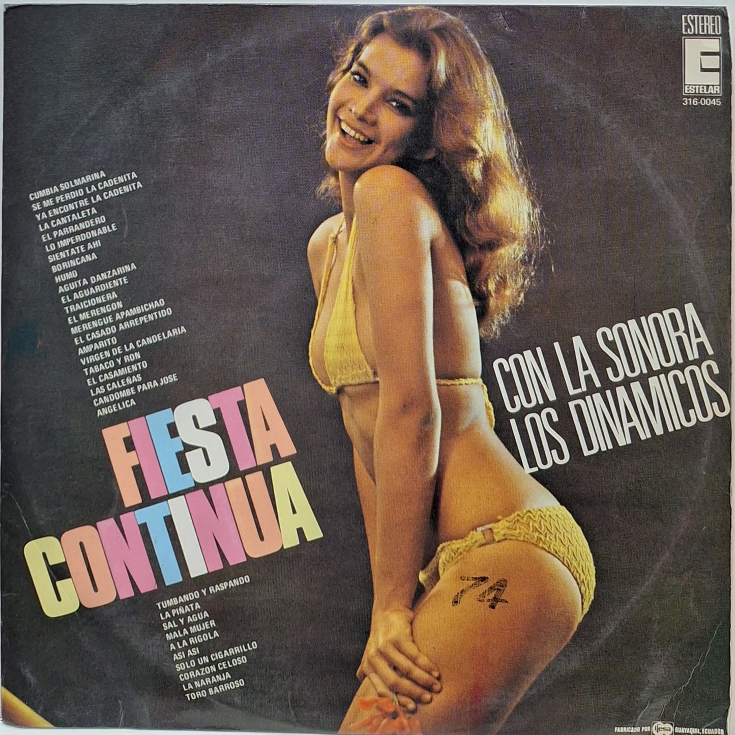 SONORA LOS DINAMICOS - FIESTA CONTINUA VOL.1  LP