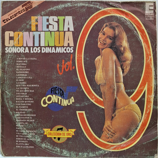 SONORA LOS DINAMICOS - FIESTA CONTINUA VOL.9 LP