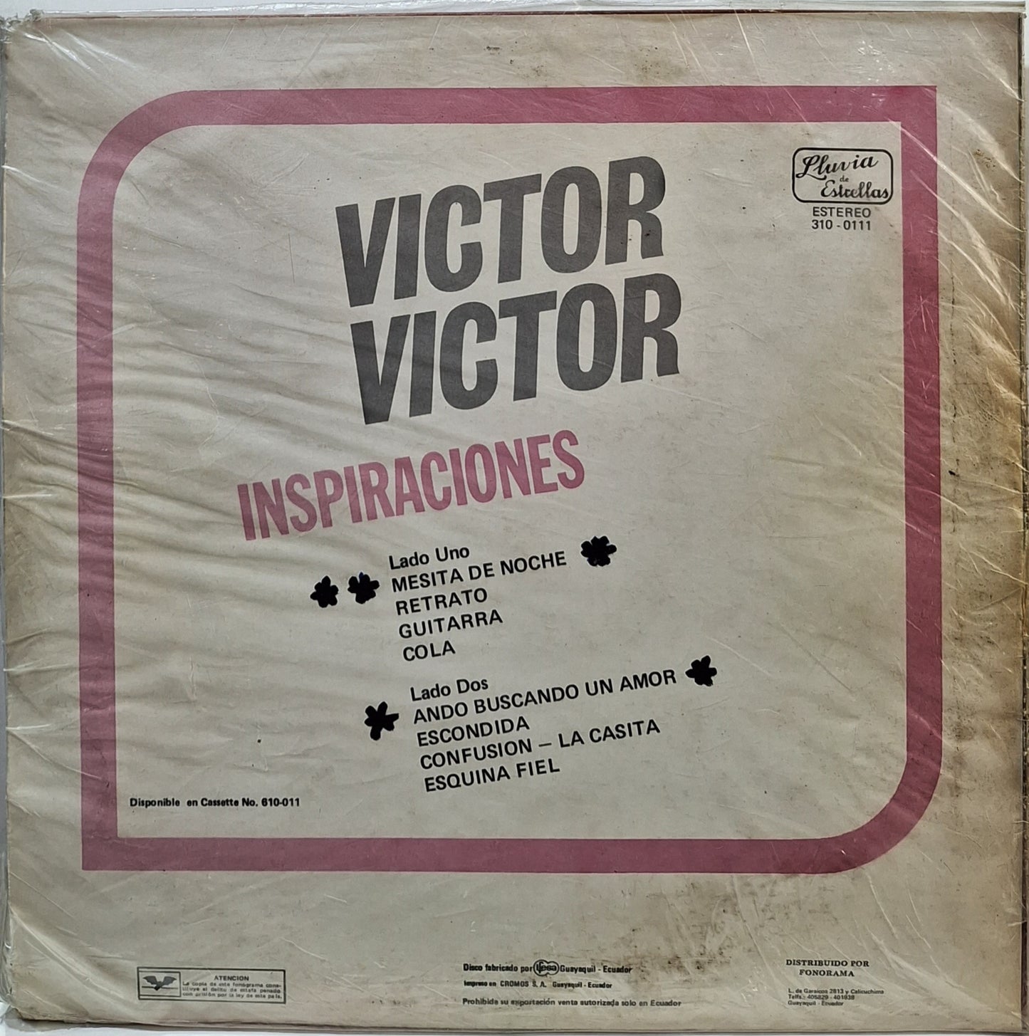 VICTOR VICTOR - INSPIRACIONES LP