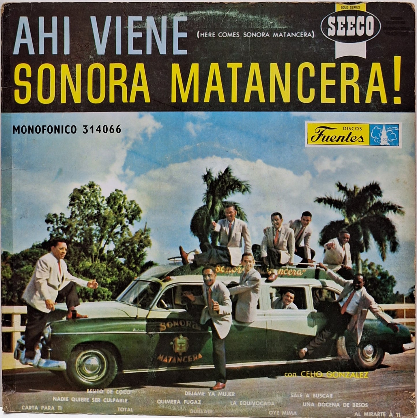 SONORA MATANCERA - AHI VIENE LP