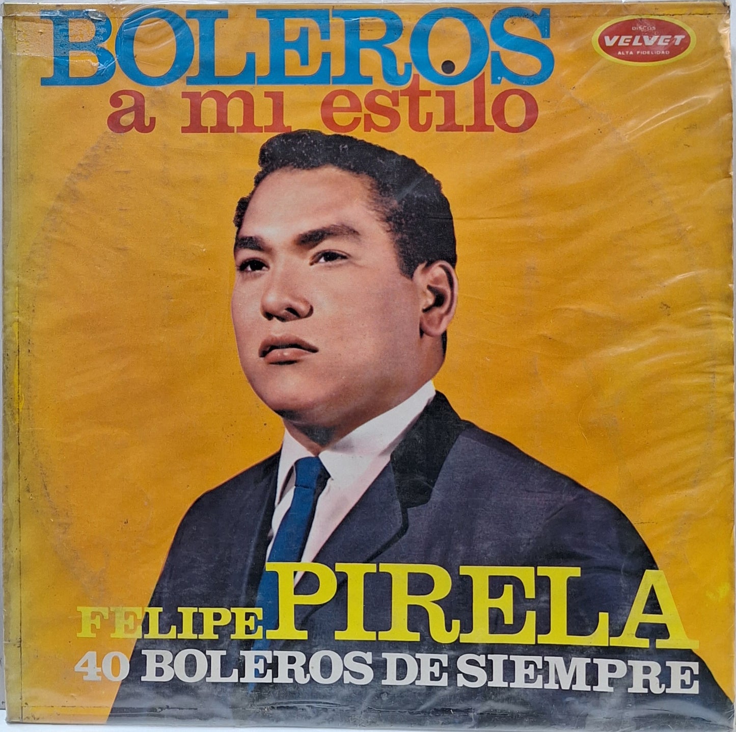 FELIPE PIRELA - 40 BOLEROS DE SIEMPRE  LP
