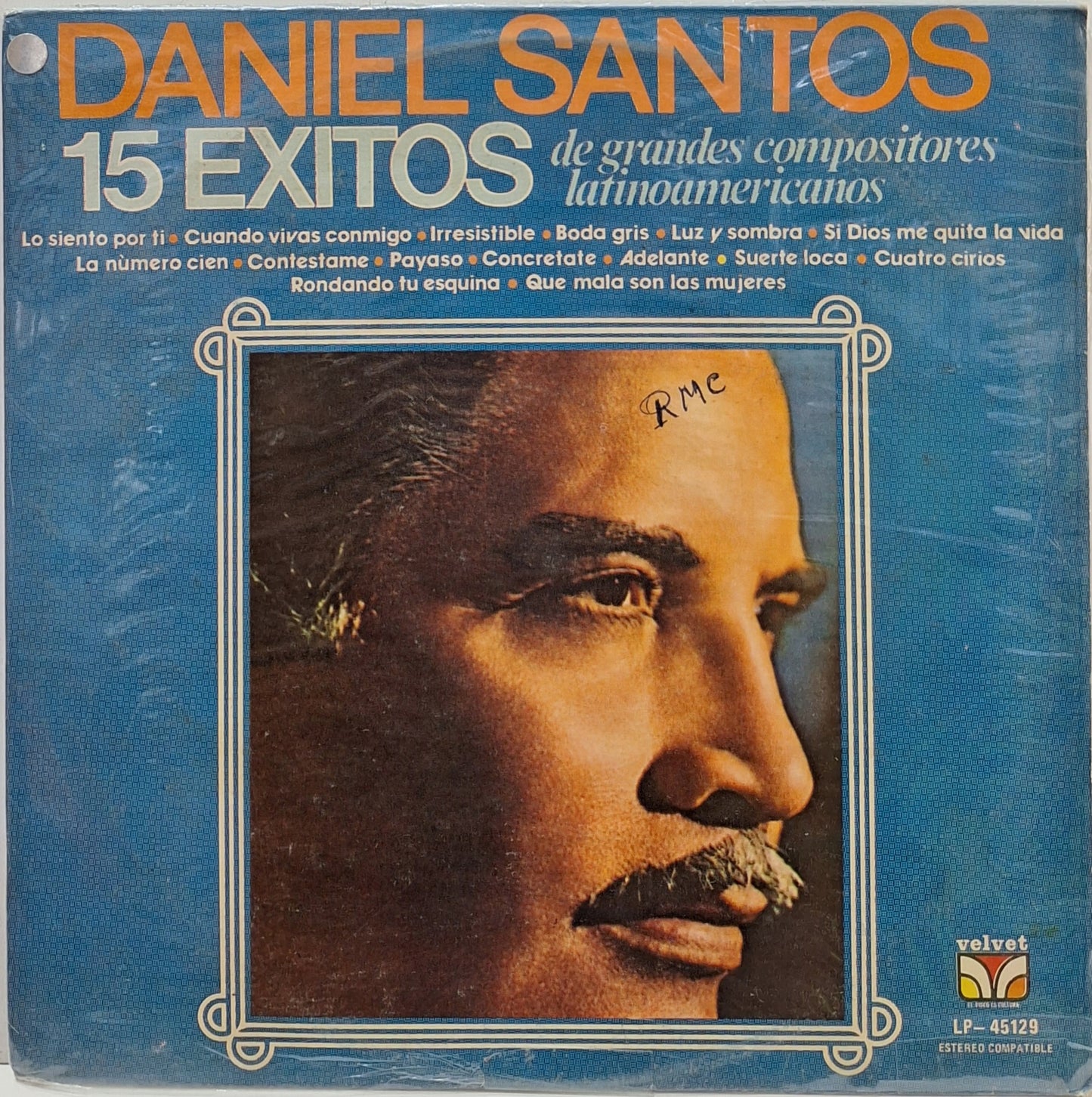 DANIEL SANTOS - 15 EXITOS  LP