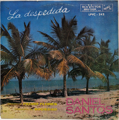 DANIEL SANTOS - LA DESPEDIDA  LP