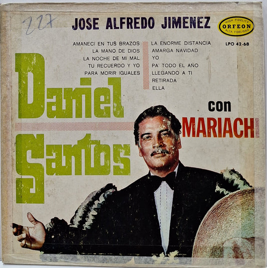 DANIEL SANTOS - CON MARIACHI  LP