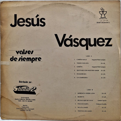 JESUS VASQUEZ - VALSES DE SIEMPRE  LP