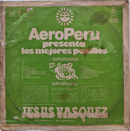 JESUS VASQUEZ - LOS MEJORES PASILLOS VOL.2  LP