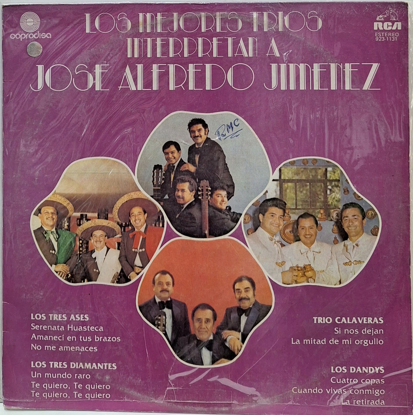 LOS MEJORES TRIOS INTERPRETAN A JOSE ALFREDO JIMENEZ  LP