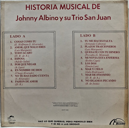 JOHNNY ALBINO - HISTORIA MUSICAL  LP