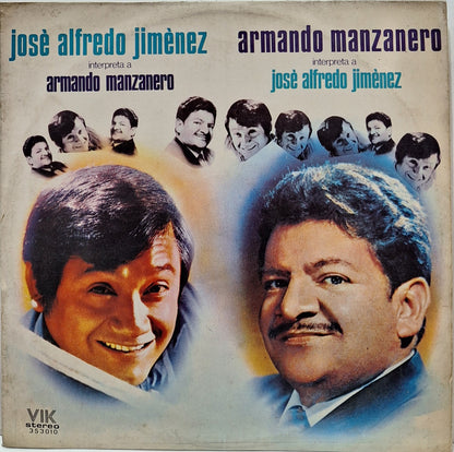 JOSE ALFREDO JIMENEZ - INTERPRETA A ARMANDO MANZANERO  LP