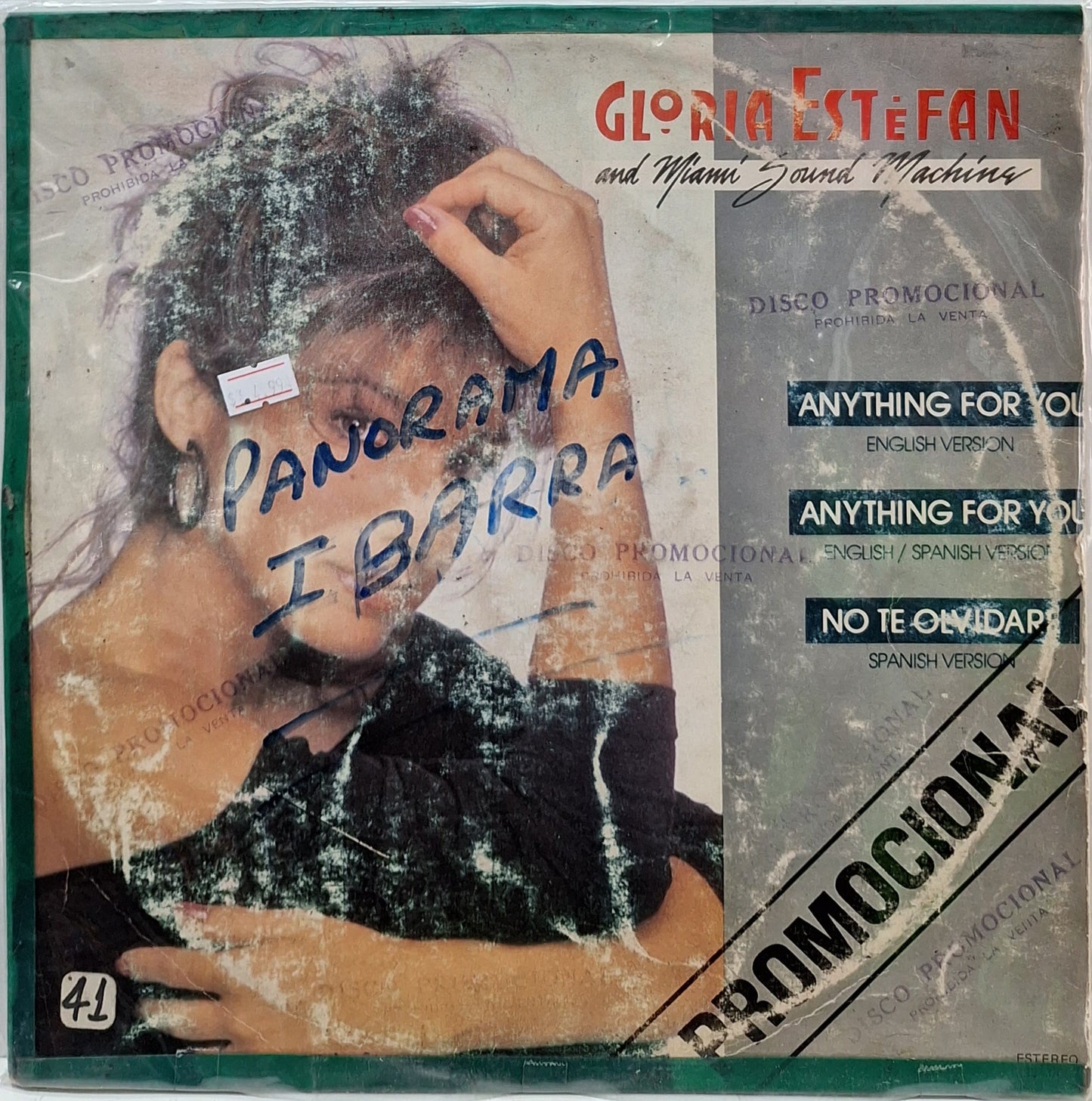 GLORIA ESTEFAN - AND MIAMI LP