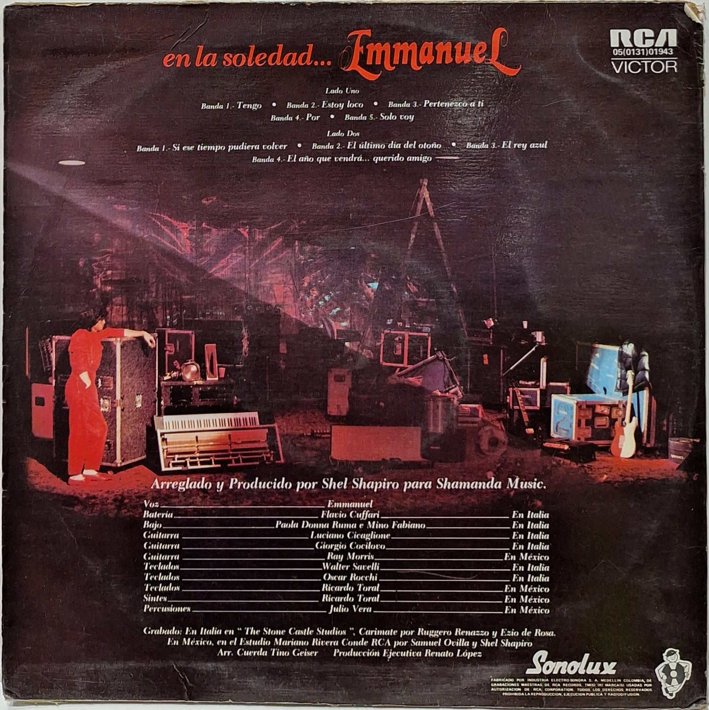 EMMANUEL - EN LA SOLEDAD LP