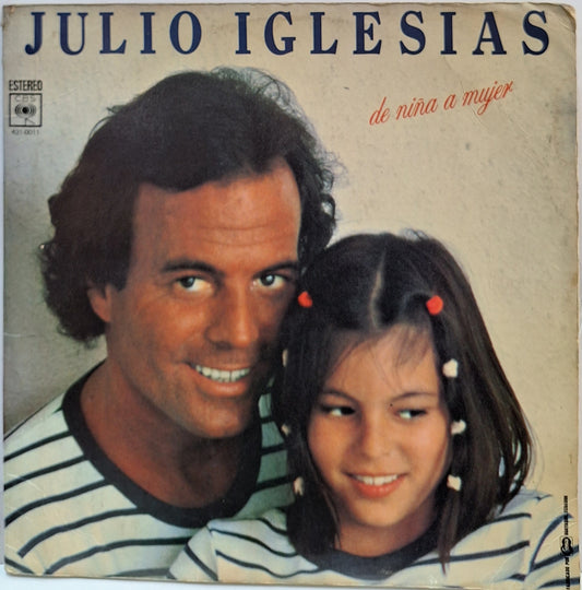 JULIO IGLESIAS - DE NIÑA A MUJER LP