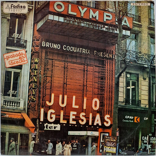 JULIO IGLESIAS - OLYMPIA BRUNO COQUATRIX LP