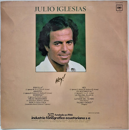 JULIO IGLESIAS - HEY LP