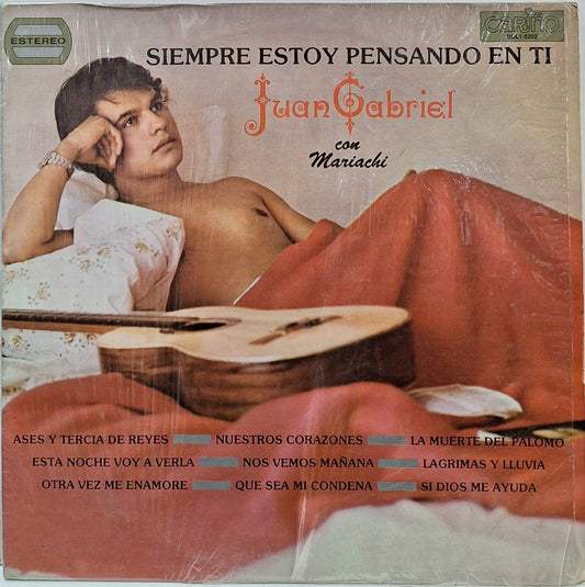 JUAN GABRIEL - SIEMPRE ESTOY PENSANDO EN TI LP