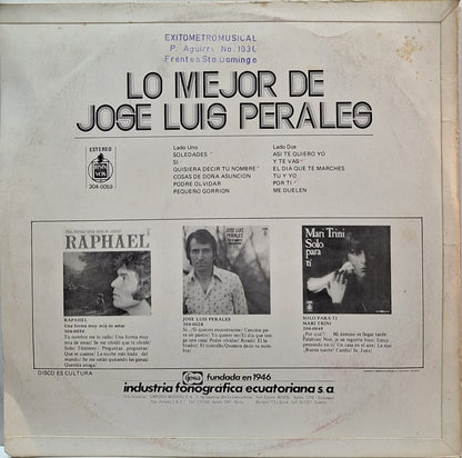 JOSE LUIS PERALES - LO MEJOR  LP