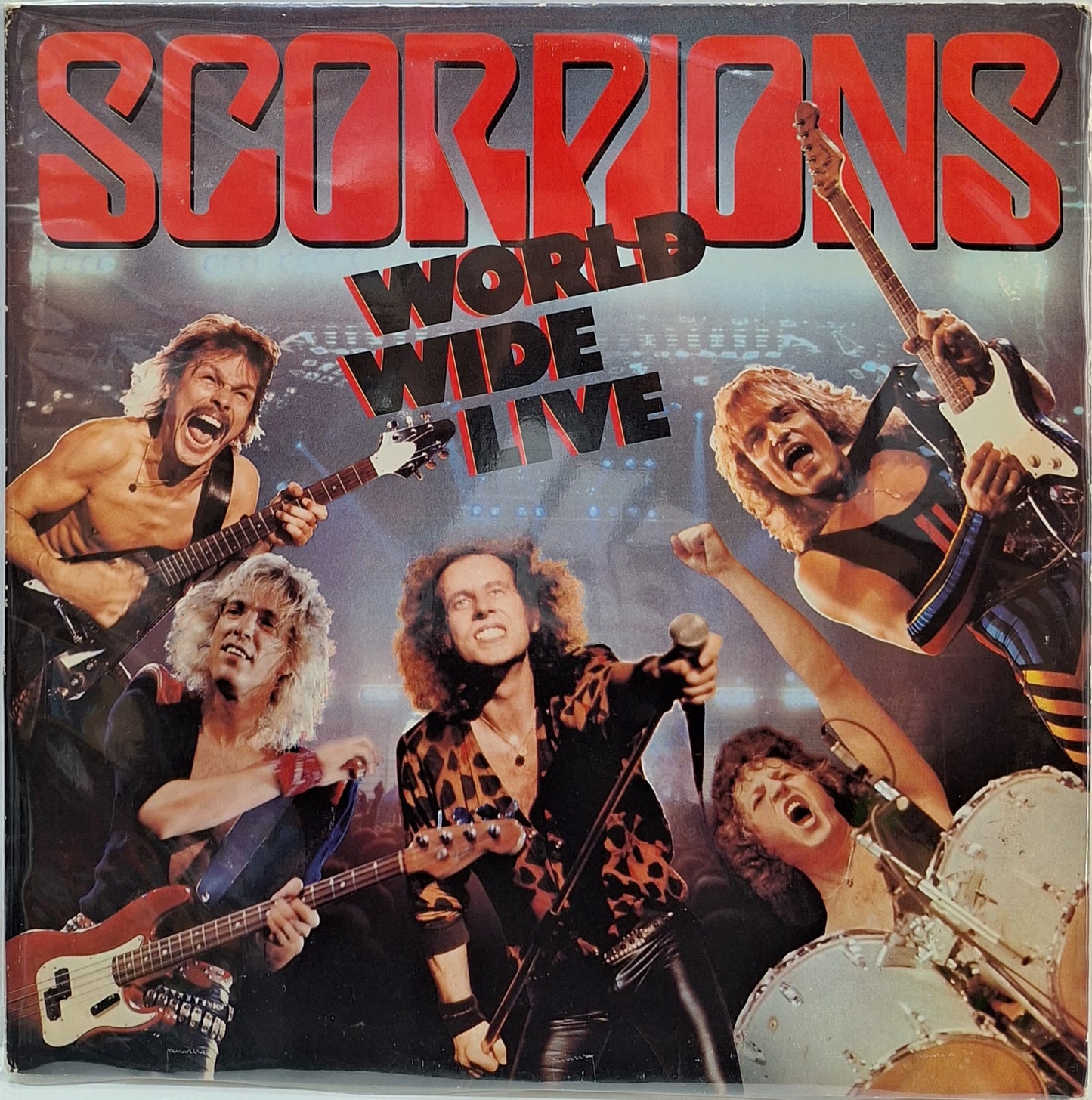 SCORPIONS - WORLD WIDE LIVE 2 LPS