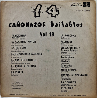 14 CAÑONAZOS BAILABLES VOL.18 LP
