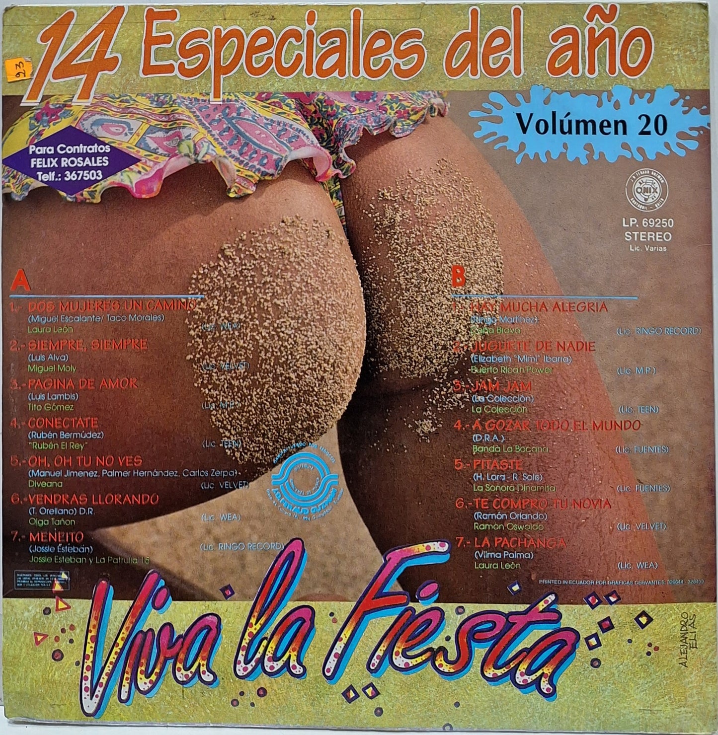 14 ESPECIALES DEL AÑO - VOL 20 LP