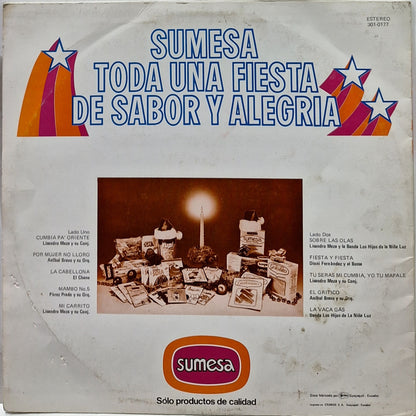 SUMESA TODA UNA FIESTA DE SABOR Y ALEGRIA VOL 4 LP