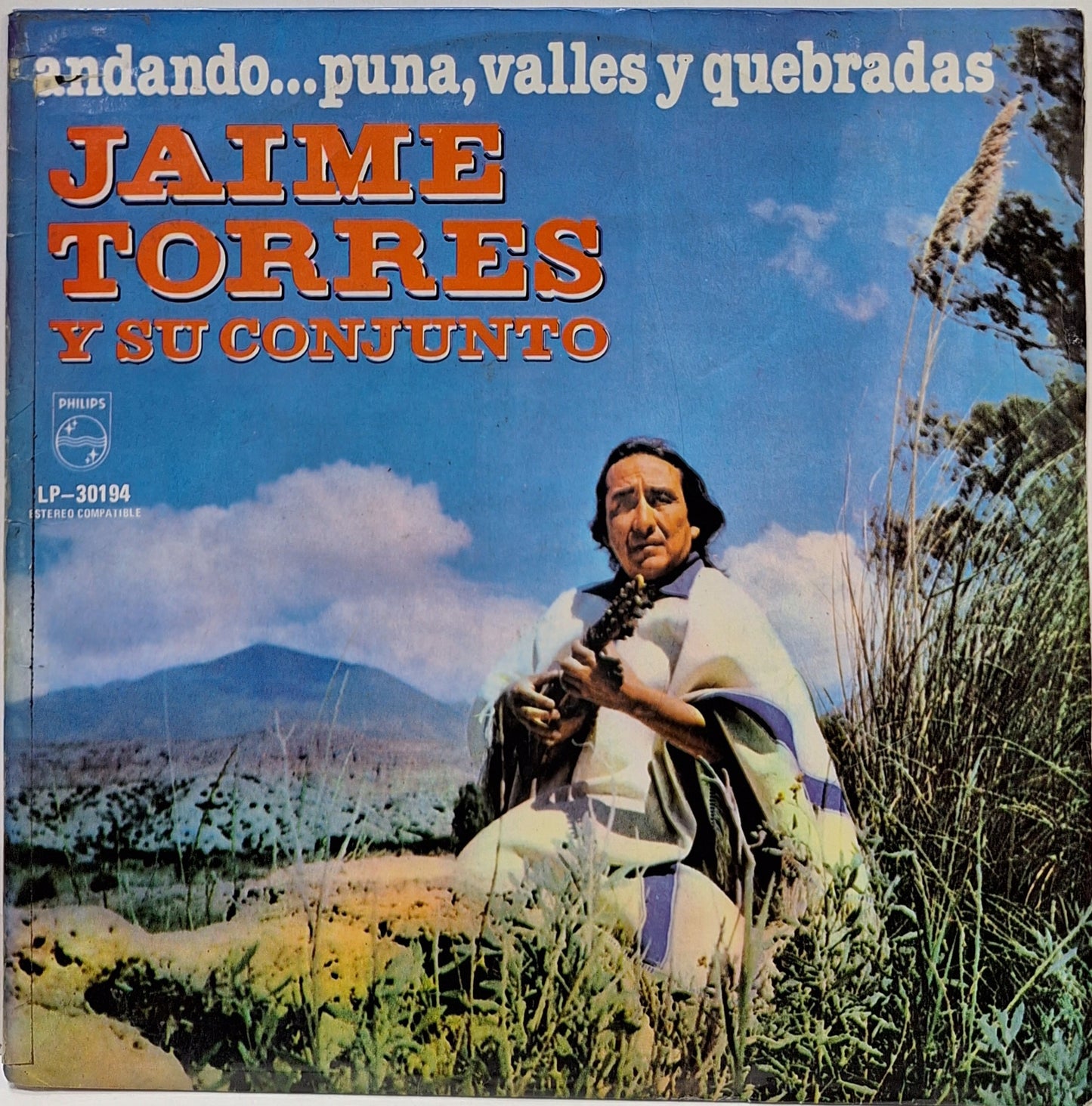 JAIME TORRES Y SU CONJUNTO - ANDANDO PUNA VALLES Y QUEBRADITAS LP