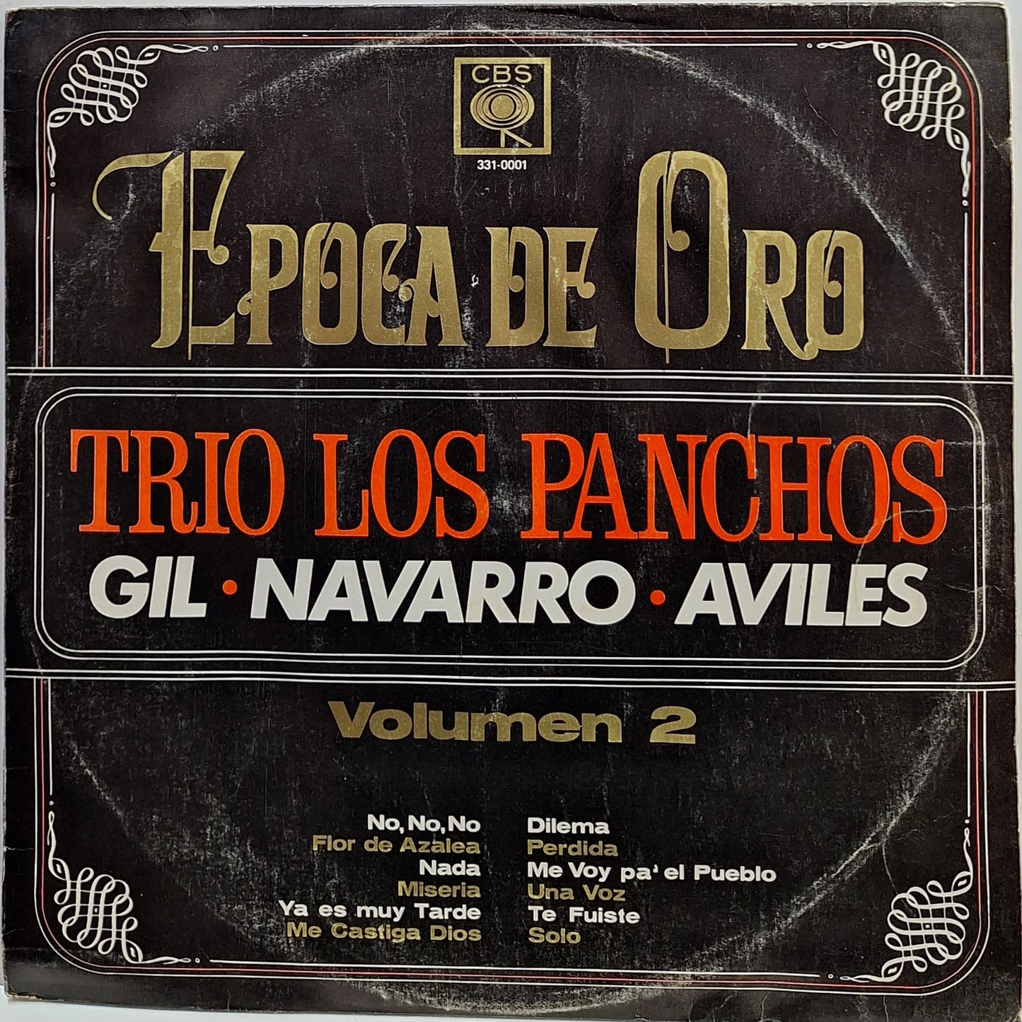 TRIO LOS PANCHOS - EPOCA DE ORO VOL.2  LP