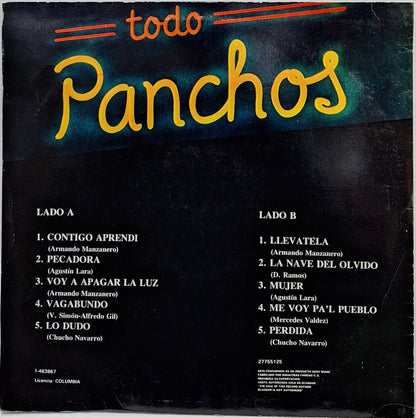 TODO PANCHOS - LAS GRANDES CANCIONES VOL.1  LP