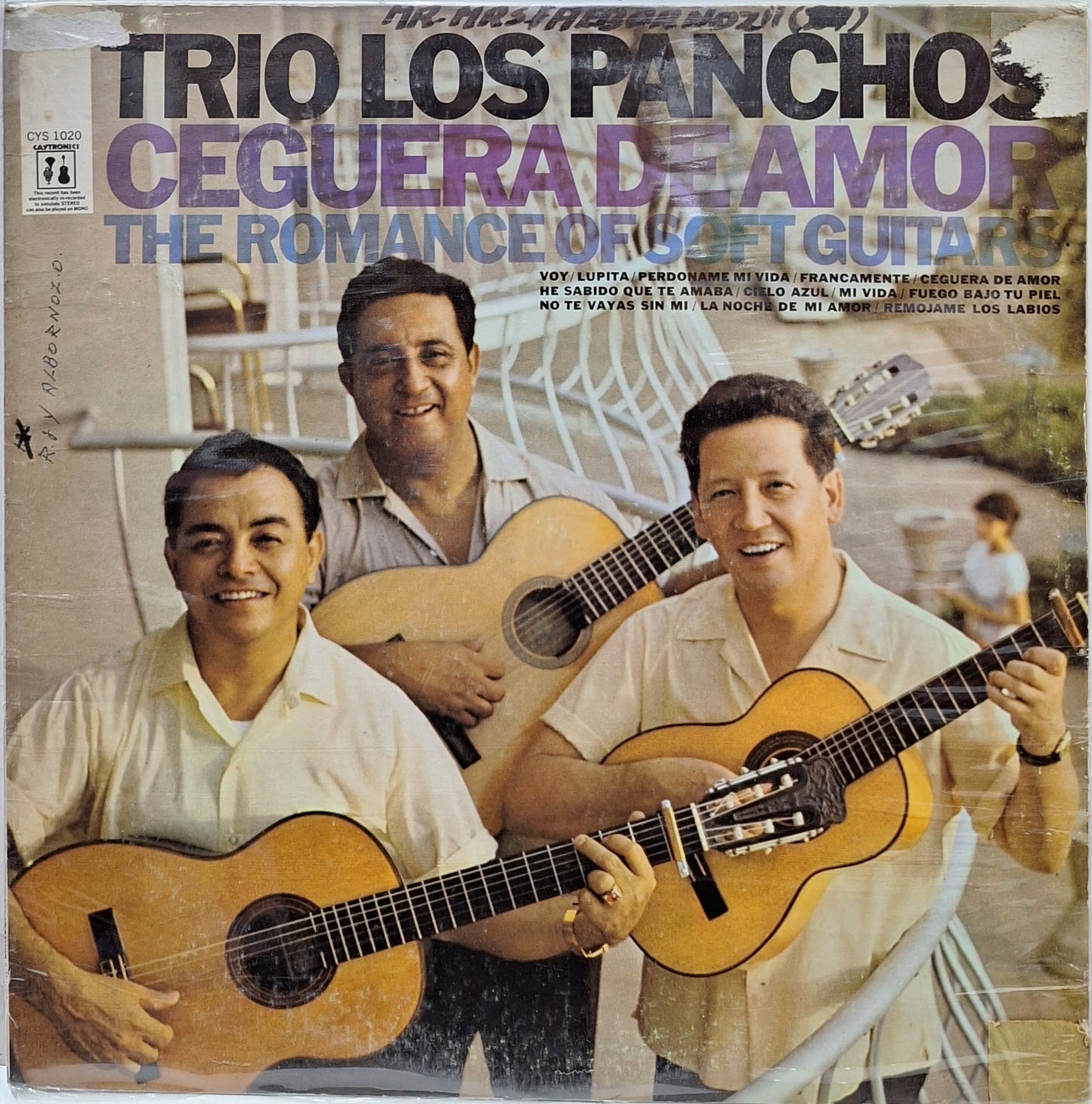 TRIO LOS PANCHOS - CEGUERA DE AMOR  LP