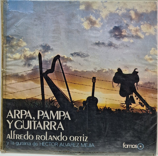 ALFREDO ROLANDO ORTIZ - ARPA PAMPA Y GUITARRA LP