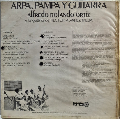 ALFREDO ROLANDO ORTIZ - ARPA PAMPA Y GUITARRA LP